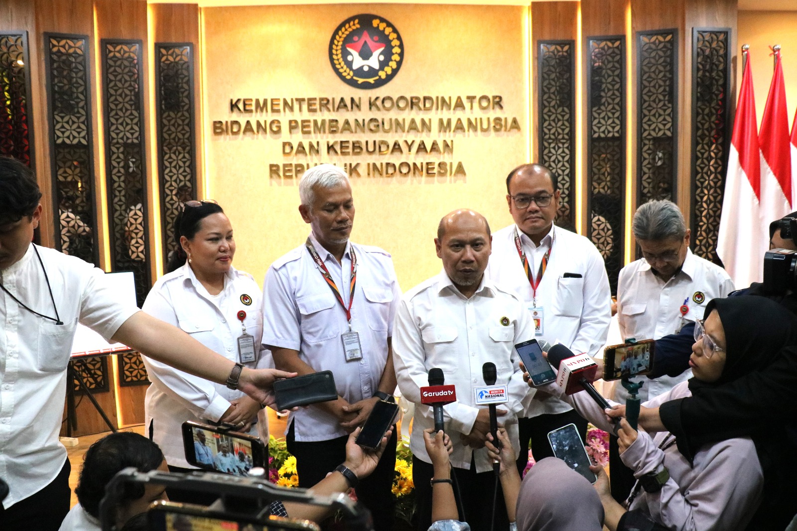 Deputy Meet The Press Deputi 5 dengan tema Keberlanjutan Program Pembangunan Kebudayaan dan Olahraga menyongsong Nusantara Baru menuju Indonesia Maju