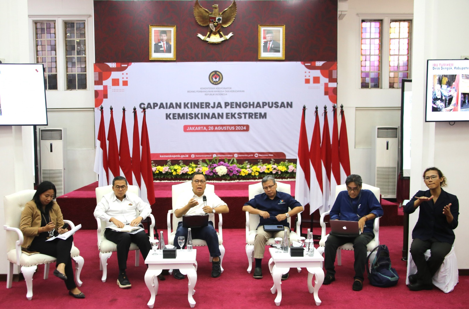 Deputy Meet The Press Percepat Target Nol Persen Miskin Ekstrem Pemerintah Terus Pertajam Sasaran dan Tingkatkan Konvergensi Program